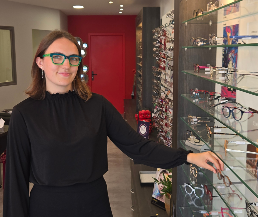 Opticienne optométriste